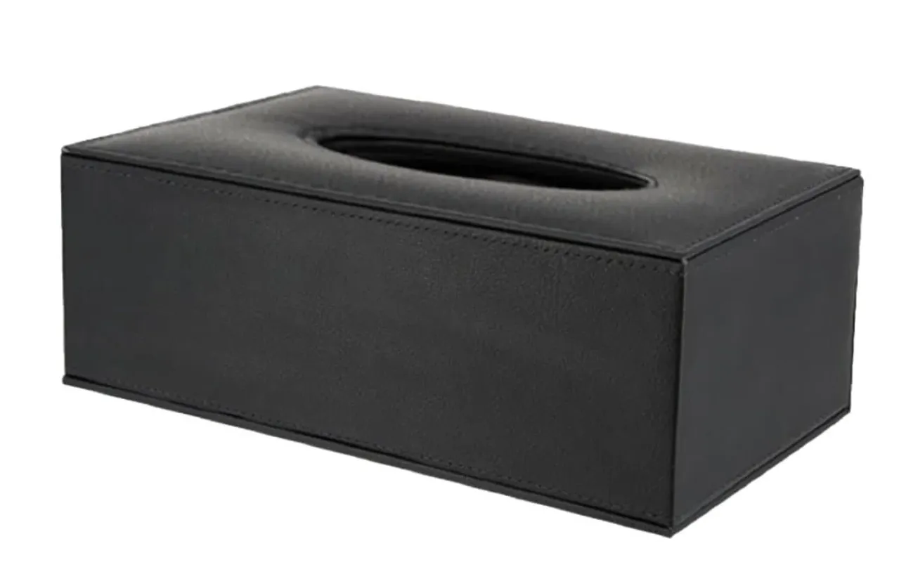 TISSUEBOX LEDERCOLLECTIE PURE