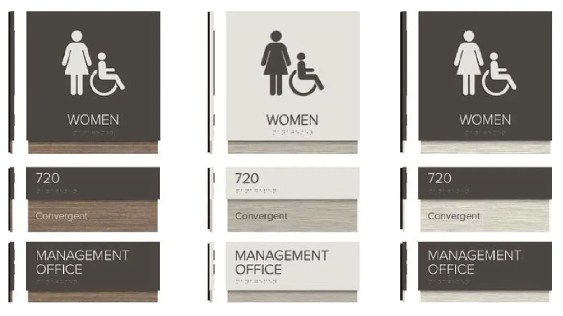 Hotel signage
