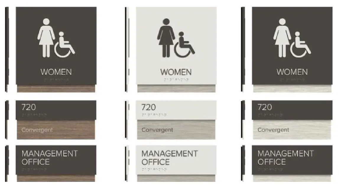 Hotel signage